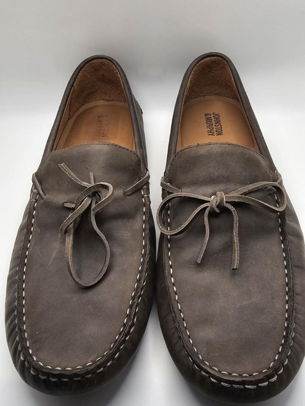 Johnston & Murphy Driving Loafers Men's Size 10.5M Leather Moccasin Classic
